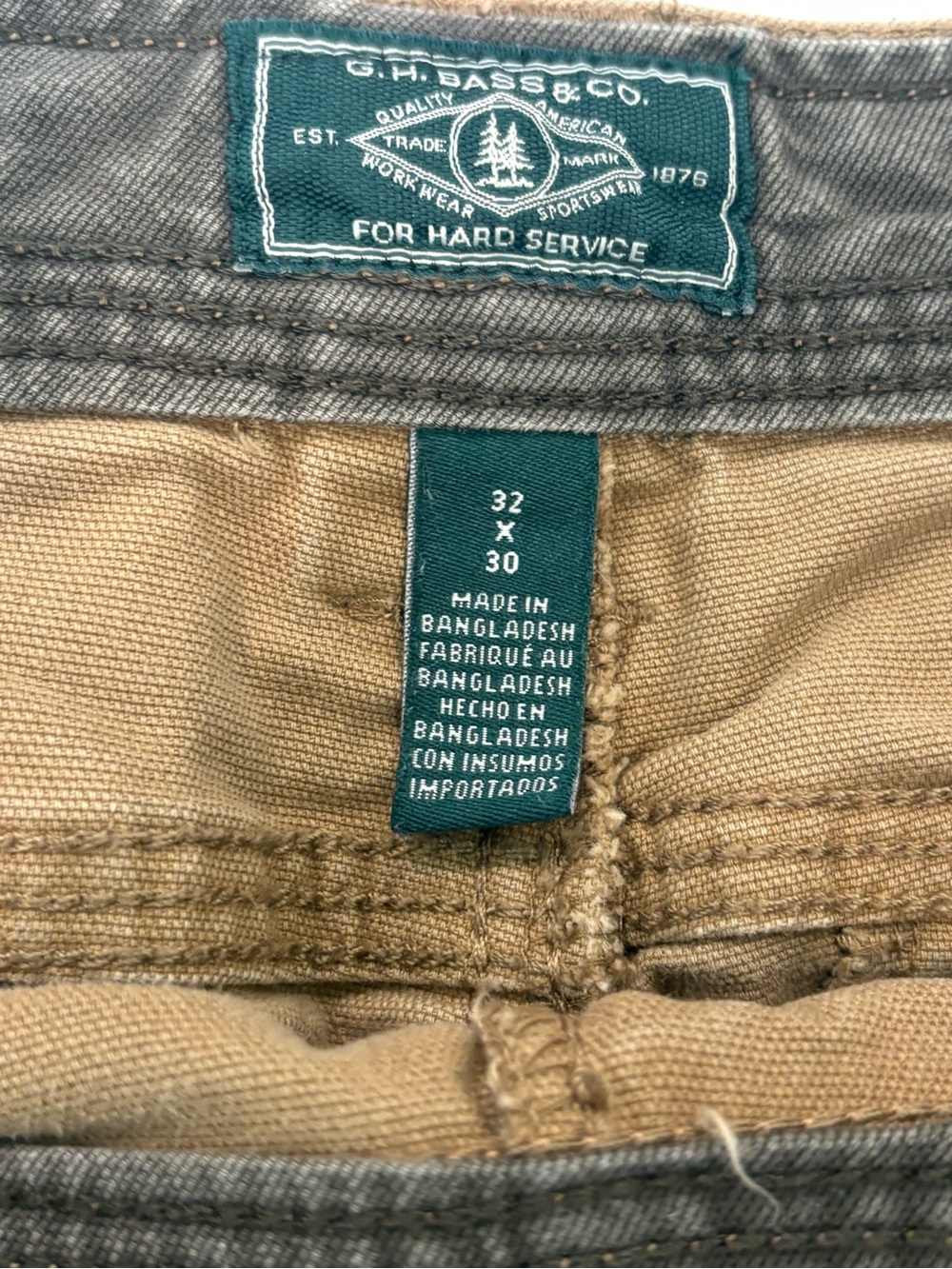 G.H. Bass & Co. Men’s Tan Pants - Picture 4 of 7